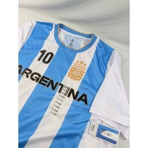 NWT Argentina National Team Lionel Messi #10  jersey AFA Offically Liscensed XL